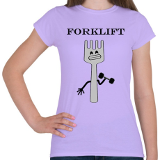 PRINTFASHION Forklift - Női póló - Viola