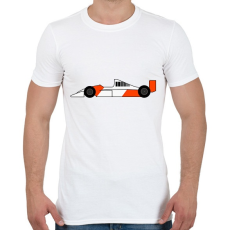 PRINTFASHION Forma 1 car - Férfi póló - Fehér