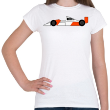 PRINTFASHION Forma 1 car - Női póló - Fehér női póló