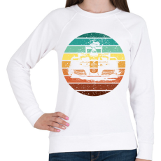 PRINTFASHION Forma 1 - Női pulóver - Fehér