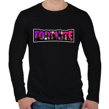 PRINTFASHION Fortnite10 - Férfi hosszú ujjú póló - Fekete férfi póló