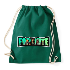 PRINTFASHION Fortnite11 - Sportzsák, Tornazsák - Sötétzöld tornazsák