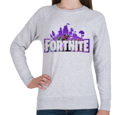PRINTFASHION Fortnite #1 - Női pulóver - Sport szürke női pulóver, kardigán