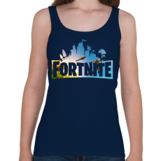 PRINTFASHION Fortnite #2 - Női atléta - Sötétkék