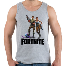 PRINTFASHION Fortnite #3 /Black/ - Férfi atléta - Sport szürke atléta, trikó