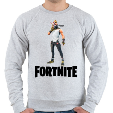 PRINTFASHION Fortnite #4 /Black/ - Férfi pulóver - Sport szürke férfi pulóver, kardigán