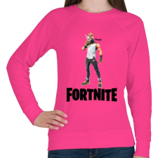 PRINTFASHION Fortnite #4 /Black/ - Női pulóver - Fukszia női pulóver, kardigán