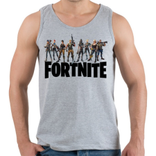 PRINTFASHION Fortnite #5 /Black/ - Férfi atléta - Sport szürke atléta, trikó
