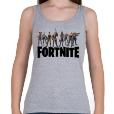 PRINTFASHION Fortnite #5 /Black/ - Női atléta - Sport szürke atléta, trikó