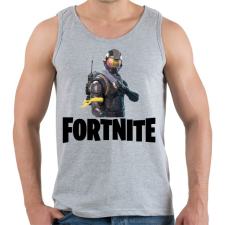 PRINTFASHION Fortnite #6 /Black/ - Férfi atléta - Sport szürke atléta, trikó