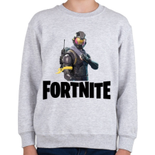 PRINTFASHION Fortnite #6 /Black/ - Gyerek pulóver - Sport szürke gyerek pulóver, kardigán