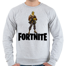 PRINTFASHION Fortnite #7 /Black/ - Férfi pulóver - Sport szürke férfi pulóver, kardigán