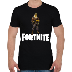 PRINTFASHION Fortnite #7 - Férfi póló - Fekete