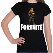 PRINTFASHION Fortnite #7 - Női póló - Fekete női póló