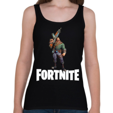 PRINTFASHION Fortnite #8 - Női atléta - Fekete