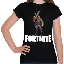 PRINTFASHION Fortnite #8 - Női póló - Fekete női póló