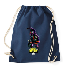 PRINTFASHION Fortnite battle royale art - Sportzsák, Tornazsák - Sötétkék tornazsák