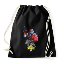 PRINTFASHION Fortnite Battle Royale - Sportzsák, Tornazsák - Fekete tornazsák