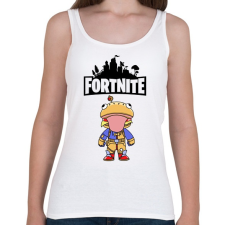 PRINTFASHION Fortnite Beef Boss - Női atléta - Fehér női trikó