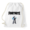 PRINTFASHION Fortnite Black Mecha Team  - Sportzsák, Tornazsák - Fehér
