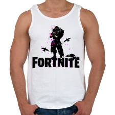 PRINTFASHION Fortnite Character - Férfi atléta - Fehér atléta, trikó