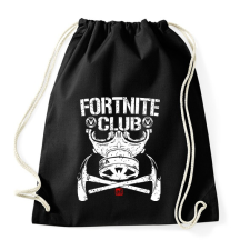 PRINTFASHION Fortnite Club - Sportzsák, Tornazsák - Fekete tornazsák
