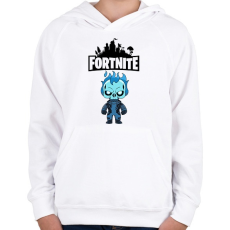 PRINTFASHION Fortnite Eternal Voyager - Gyerek kapucnis pulóver - Fehér