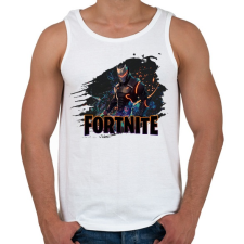 PRINTFASHION Fortnite - Férfi atléta - Fehér atléta, trikó