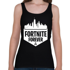 PRINTFASHION Fortnite Forever - Női atléta - Fekete női trikó