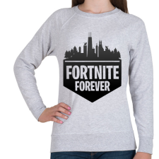 PRINTFASHION fortnite forever - Női pulóver - Sport szürke női pulóver, kardigán