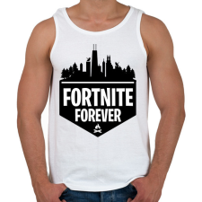 PRINTFASHION Fortnite forever póló - Férfi atléta - Fehér atléta, trikó