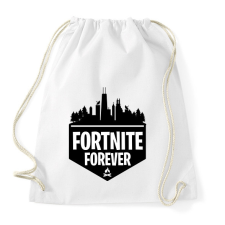 PRINTFASHION Fortnite forever póló - Sportzsák, Tornazsák - Fehér tornazsák