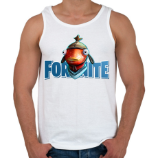 PRINTFASHION Fortnite Hal - Férfi atléta - Fehér