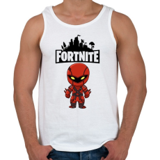 PRINTFASHION Fortnite Hybrid - Férfi atléta - Fehér
