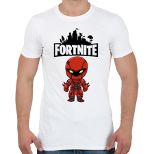 PRINTFASHION Fortnite Hybrid - Férfi póló - Fehér férfi póló