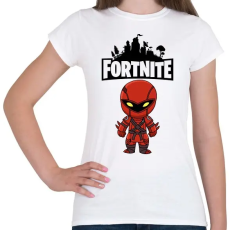 PRINTFASHION Fortnite Hybrid - Női póló - Fehér