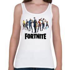 PRINTFASHION Fortnite karakterek - Női atléta - Fehér női trikó