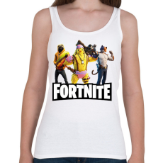 PRINTFASHION Fortnite karakterek - Női atléta - Fehér