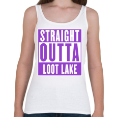 PRINTFASHION Fortnite - LOOT LAKE - Női atléta - Fehér