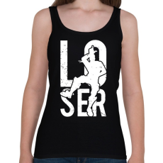 PRINTFASHION Fortnite Loser - Női atléta - Fekete