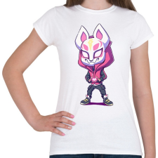 PRINTFASHION Fortnite LOVE - Női póló - Fehér női póló