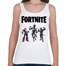 PRINTFASHION Fortnite Mecha - Női atléta - Fehér női trikó