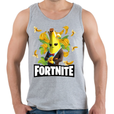 PRINTFASHION Fortnite Peely - Férfi atléta - Sport szürke atléta, trikó