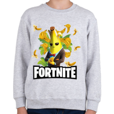 PRINTFASHION Fortnite Peely - Gyerek pulóver - Sport szürke gyerek pulóver, kardigán