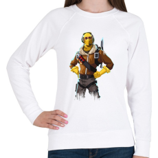 PRINTFASHION Fortnite Player - Női pulóver - Fehér