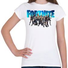 PRINTFASHION Fortnite poster 3 - Női póló - Fehér női póló