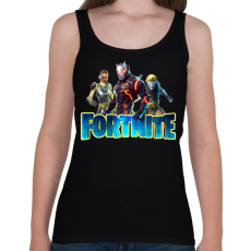 PRINTFASHION Fortnite poster 5  - Női atléta - Fekete