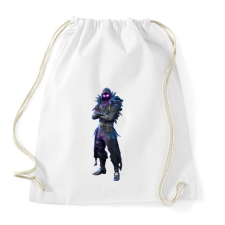 PRINTFASHION Fortnite - Raven Full - Sportzsák, Tornazsák - Fehér tornazsák