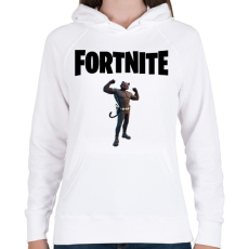 PRINTFASHION Fortnite Shadow Meowscles - Női kapucnis pulóver - Fehér