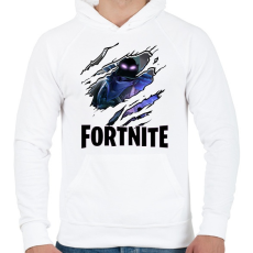 PRINTFASHION Fortnite skin - Férfi kapucnis pulóver - Fehér
